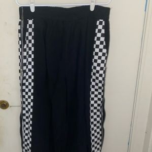 Fashion nova side zip joggers